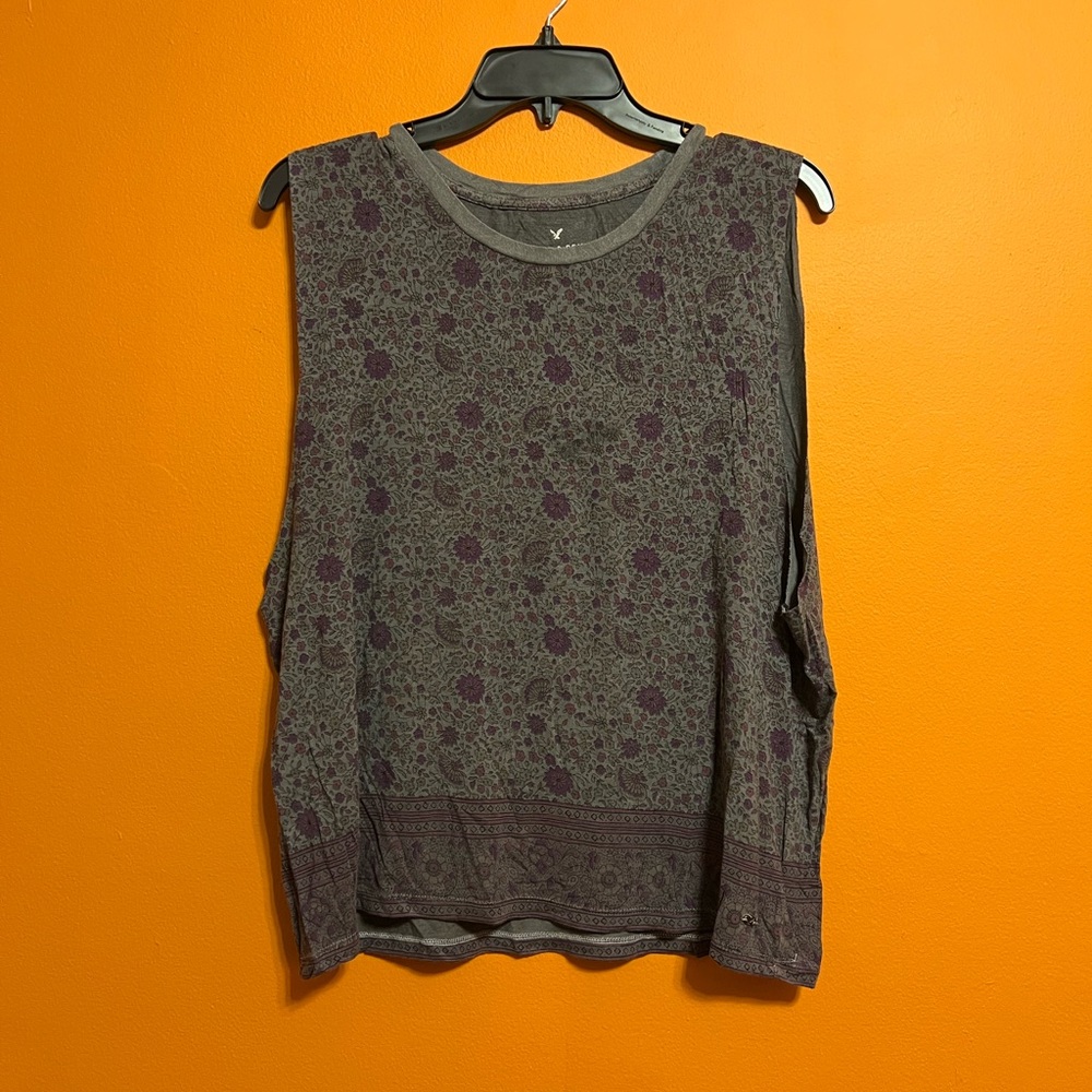 American Eagle floral tank top